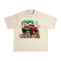Sandshell merry christmas monster truck Urban Heavy Tee - texasbilliewilder