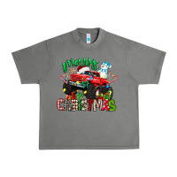 Tornado merry christmas monster truck Urban Heavy Tee - texasbilliewilder