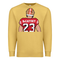 Antique Gold christian mccaffrey back to Premium Sweatshirt - tuanDangUi