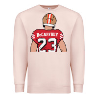 Pale Pink christian mccaffrey back to Premium Sweatshirt - tuanDangUi