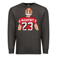 Smoke christian mccaffrey back to Premium Sweatshirt - tuanDangUi