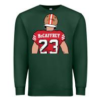 Sports Green christian mccaffrey back to Premium Sweatshirt - tuanDangUi