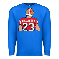 True Royal christian mccaffrey back to Premium Sweatshirt - tuanDangUi