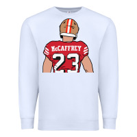 White christian mccaffrey back to Premium Sweatshirt - tuanDangUi