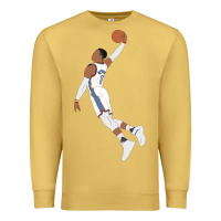 Antique Gold russell westbrook dunk Premium Sweatshirt - tuanDangUi