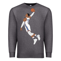 Charcoal Heather russell westbrook dunk Premium Sweatshirt - tuanDangUi