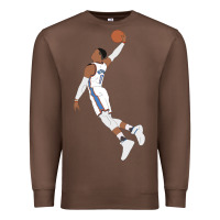 Chestnut russell westbrook dunk Premium Sweatshirt - tuanDangUi