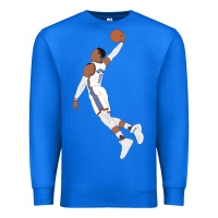 True Royal russell westbrook dunk Premium Sweatshirt - tuanDangUi