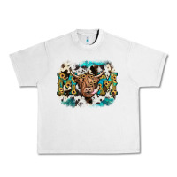 Lunar Rock highland cow mom Urban Heavy Tee - JahusDesignShop