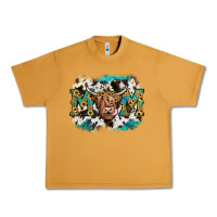 Peanut Butter highland cow mom Urban Heavy Tee - JahusDesignShop