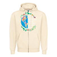 Sandshell Autism Awareness Kindness Puzzle Earth Zipper Hoodie - CowhideDigitalArt