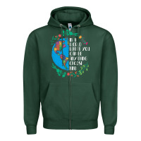 Sports Green Autism Awareness Kindness Puzzle Earth Zipper Hoodie - CowhideDigitalArt