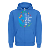 Autism Awareness Kindness Puzzle Earth Zipper Hoodie | Teevron