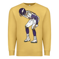 Antique Gold randy moss mooning celebration Premium Sweatshirt - tuanDangUi