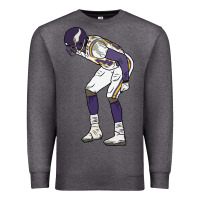 Charcoal Heather randy moss mooning celebration Premium Sweatshirt - tuanDangUi