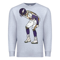 Heather Grey randy moss mooning celebration Premium Sweatshirt - tuanDangUi