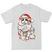 Dove Grey christmas ragdoll cat Premium Tee - LillyAllenDesigns
