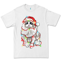 White christmas ragdoll cat Premium Tee - LillyAllenDesigns