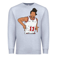 Heather Grey joakim noah holster celebration Premium Sweatshirt - tuanDangUi
