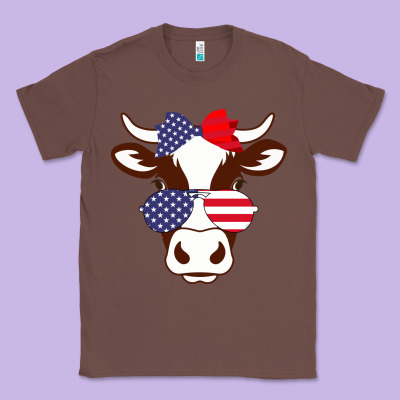Cow 4th Of July Independence Day Classic Tee Designed By Bettercallsaul