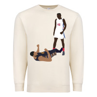 Sandshell sekou doumbouya over tristan thompson Premium Sweatshirt - tuanDangUi