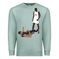 Seafoam sekou doumbouya over tristan thompson Premium Sweatshirt - tuanDangUi