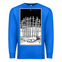 True Royal ten of swords   x of swords   tarot card   major arcana   fortune tell Premium Sweatshirt - tuanDangUi