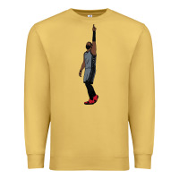 Antique Gold kyrie irving pointing up Premium Sweatshirt - tuanDangUi