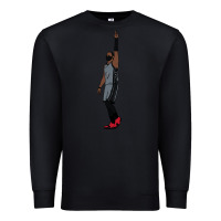 Black kyrie irving pointing up Premium Sweatshirt - tuanDangUi