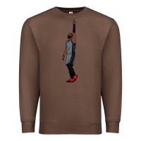 Chestnut kyrie irving pointing up Premium Sweatshirt - tuanDangUi