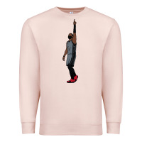 Pale Pink kyrie irving pointing up Premium Sweatshirt - tuanDangUi
