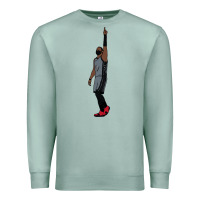 Seafoam kyrie irving pointing up Premium Sweatshirt - tuanDangUi