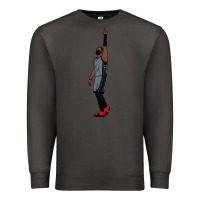 Smoke kyrie irving pointing up Premium Sweatshirt - tuanDangUi