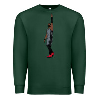 Sports Green kyrie irving pointing up Premium Sweatshirt - tuanDangUi