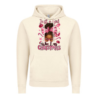 Vintage Artic just a girl who loves pink christmas afro messy bu Vintage Hoodie - texasbilliewilder