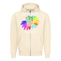 Sandshell Different Not Less Daisy Autism Puzzle Zipper Hoodie - CowhideDigitalArt