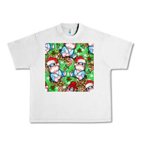Lunar Rock Christmas cute hippo sitting Urban Heavy Tee - NancyCooperArtShop