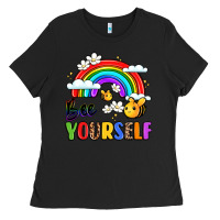 Black bee yourself Ladies Tee - LillyAllenDesigns