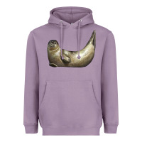Lavender sea seal Heavyweight Hoodie - LillyAllenDesigns