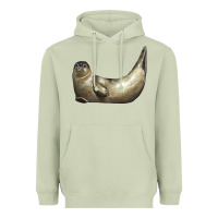 Matcha sea seal Heavyweight Hoodie - LillyAllenDesigns