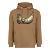 Toasted Coconut sea seal Heavyweight Hoodie - LillyAllenDesigns
