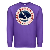 Purple national weather service nws Premium Sweatshirt - tuanDangUi