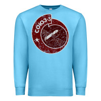 Ocean Blue soyuz 3 space program Premium Sweatshirt - tuanDangUi