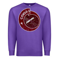 Purple soyuz 3 space program Premium Sweatshirt - tuanDangUi