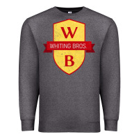 Charcoal Heather whiting bros road 66 vintage gas station Premium Sweatshirt - tuanDangUi