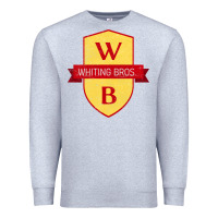 Heather Grey whiting bros road 66 vintage gas station Premium Sweatshirt - tuanDangUi