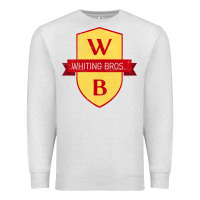Oatmeal Heather whiting bros road 66 vintage gas station Premium Sweatshirt - tuanDangUi