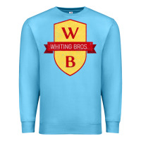 Ocean Blue whiting bros road 66 vintage gas station Premium Sweatshirt - tuanDangUi