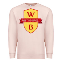 Pale Pink whiting bros road 66 vintage gas station Premium Sweatshirt - tuanDangUi