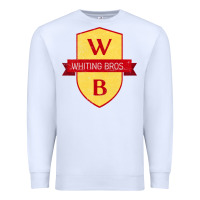 White whiting bros road 66 vintage gas station Premium Sweatshirt - tuanDangUi